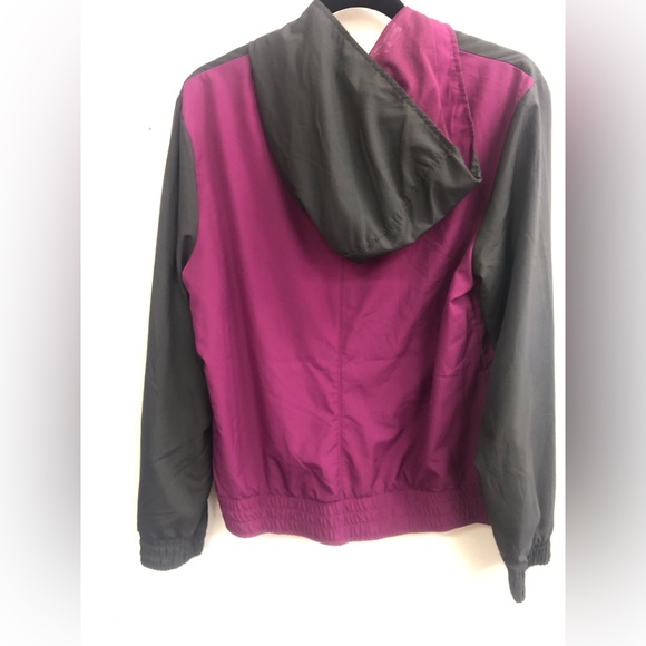 VINTAGE NIKE WIND BREAKER HOODED JACKET WITH ZIPPER CLOSURE - Picture 3 of 6